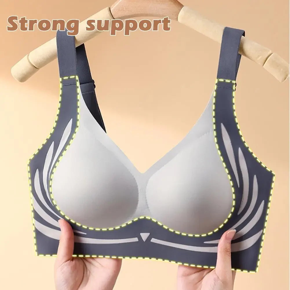 Super Gather Wireless Push-Up Bra